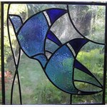 Stained glass birds (6) from South London Stained Glass