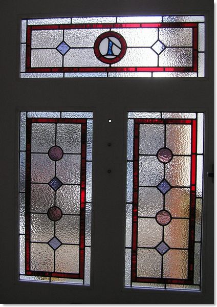 Stained glass door (51) from South London Stained Glass