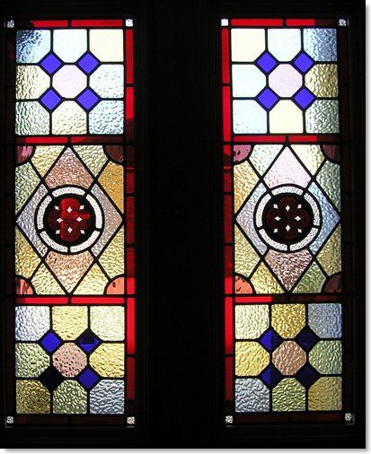 Long stained glass (26) from South London Stained Glass